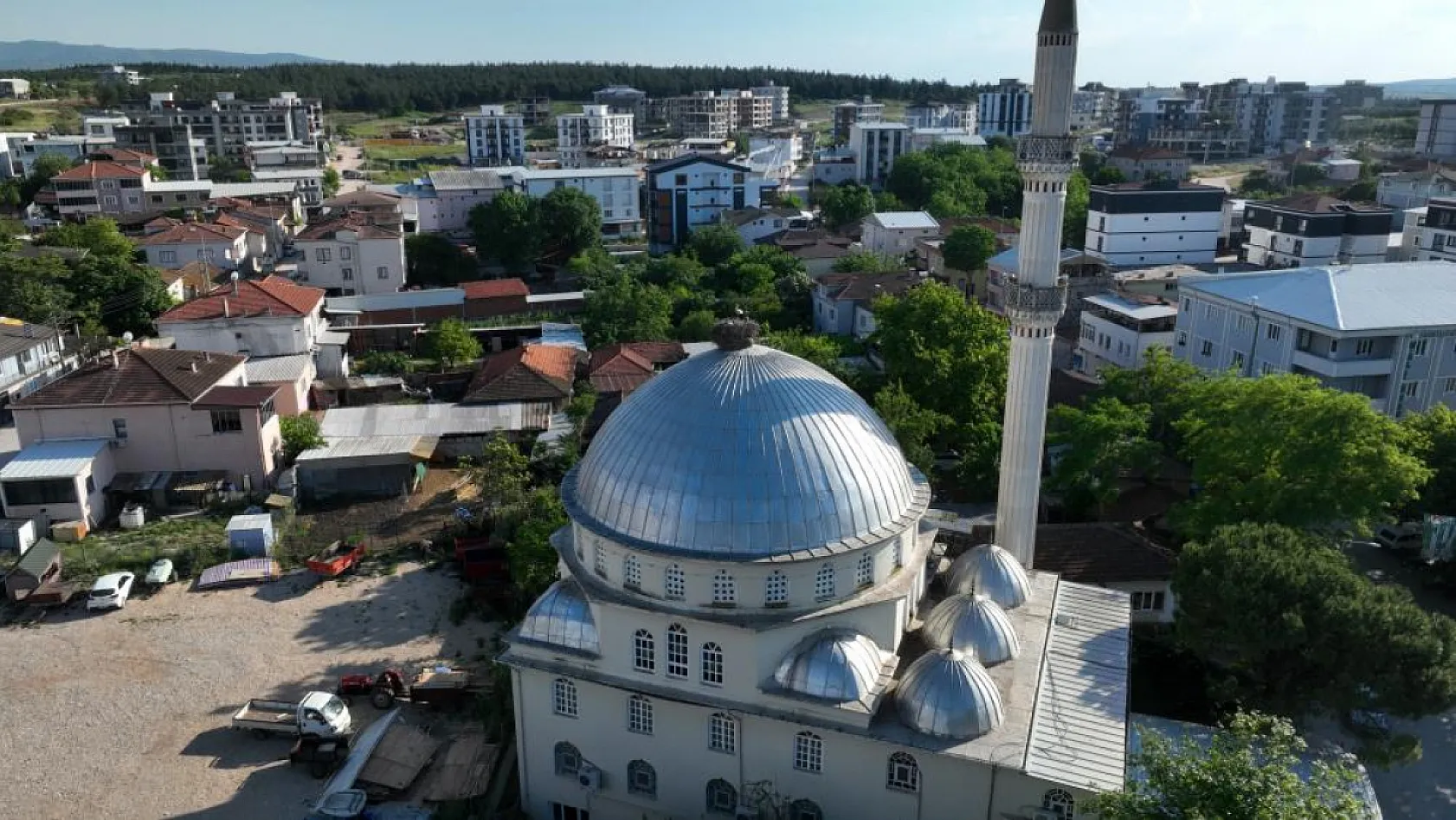 Anne leylekten yürek ısıtan koruma