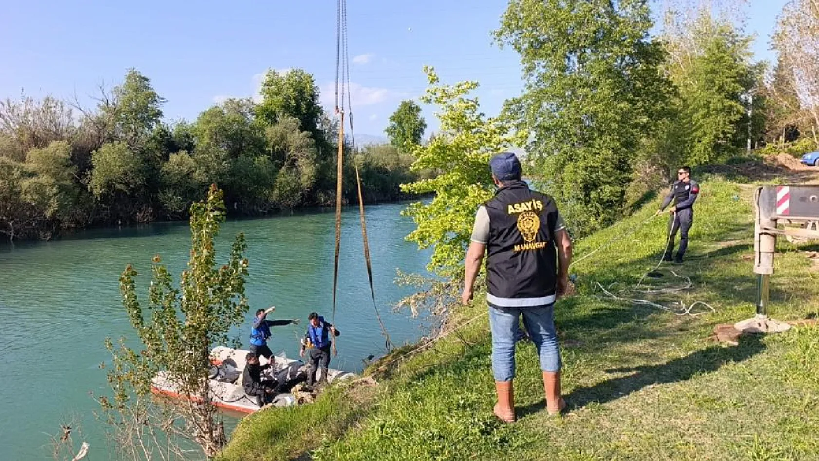 Antalya'da kayıp zabıta için arama çalışması başlatıldı
