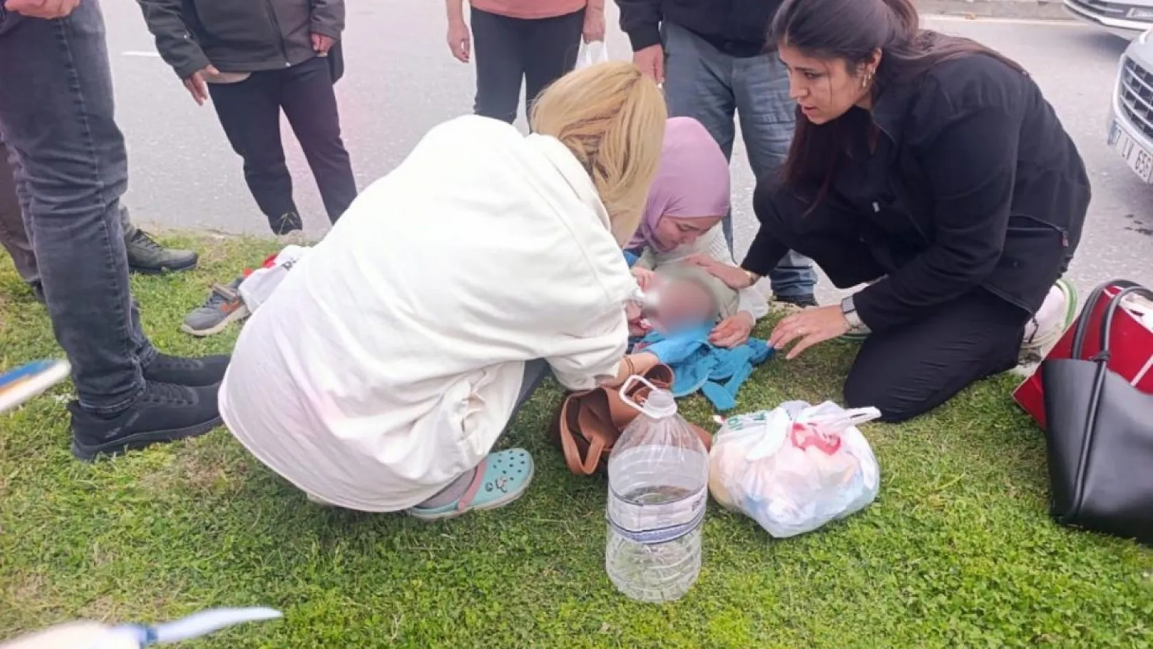 Antalya'da yürekleri ağza getiren kaza: Yola fırlayan 5 yaşındaki çocuğa otomobil çarptı