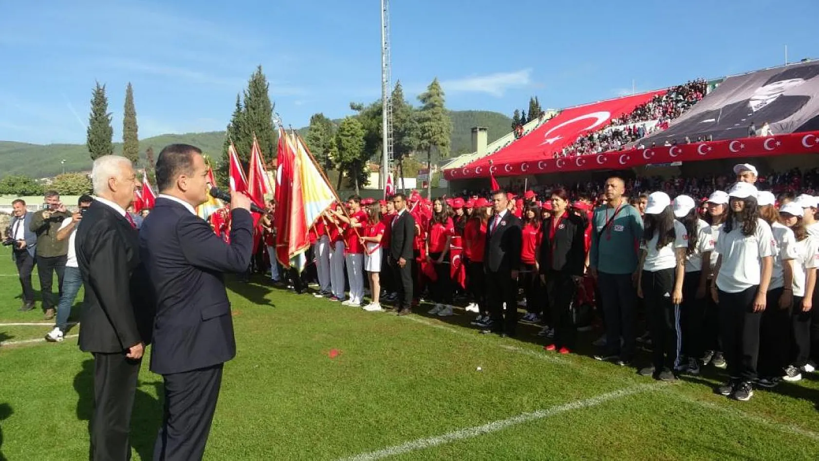100.'ncü yıl Muğla'da çoşkuyla kutlandı