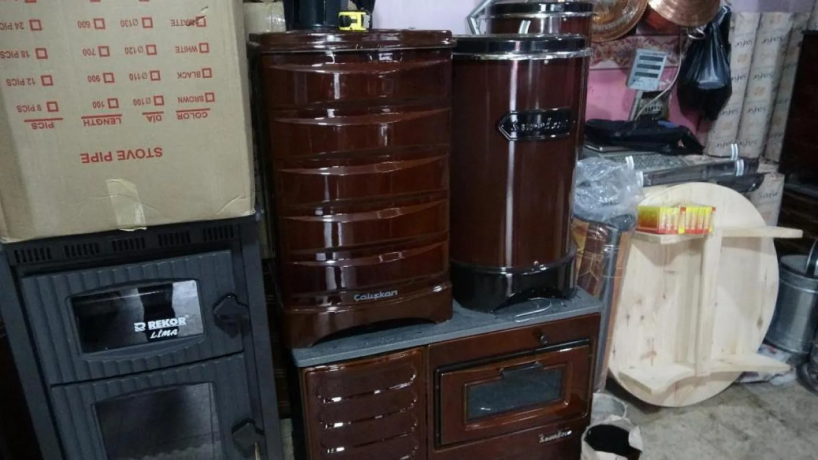 Kömür sobalarına Muğla'da talep arttı