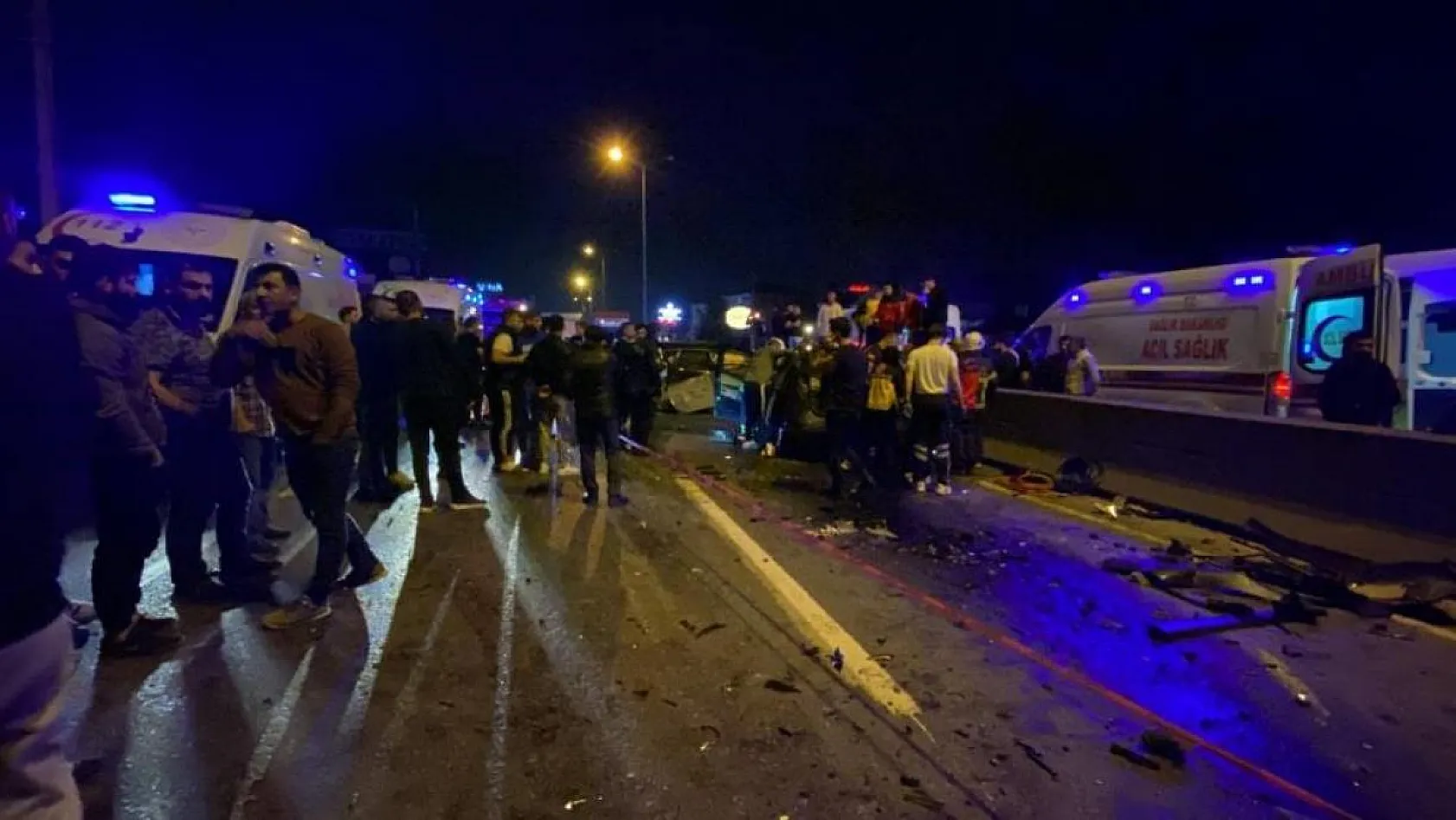 Feci kaza hamile kadını ve bir çocuğu hayattan kopardı