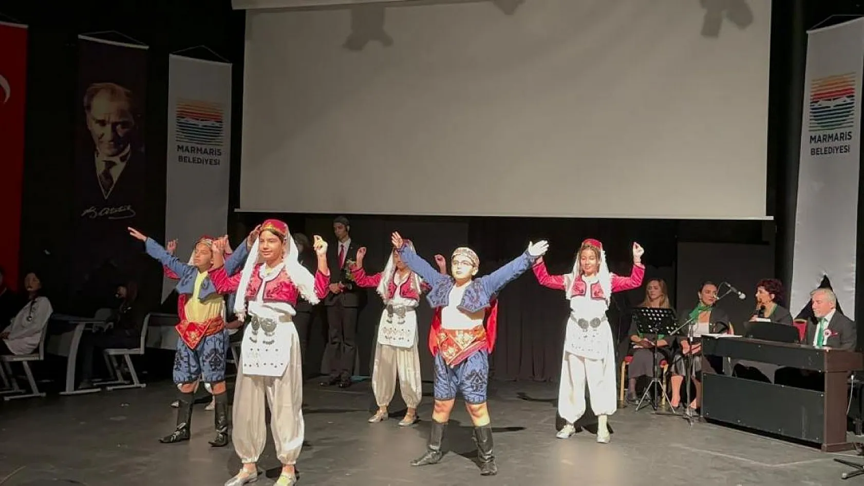 Marmaris'te öğretmenler unutulmadı
