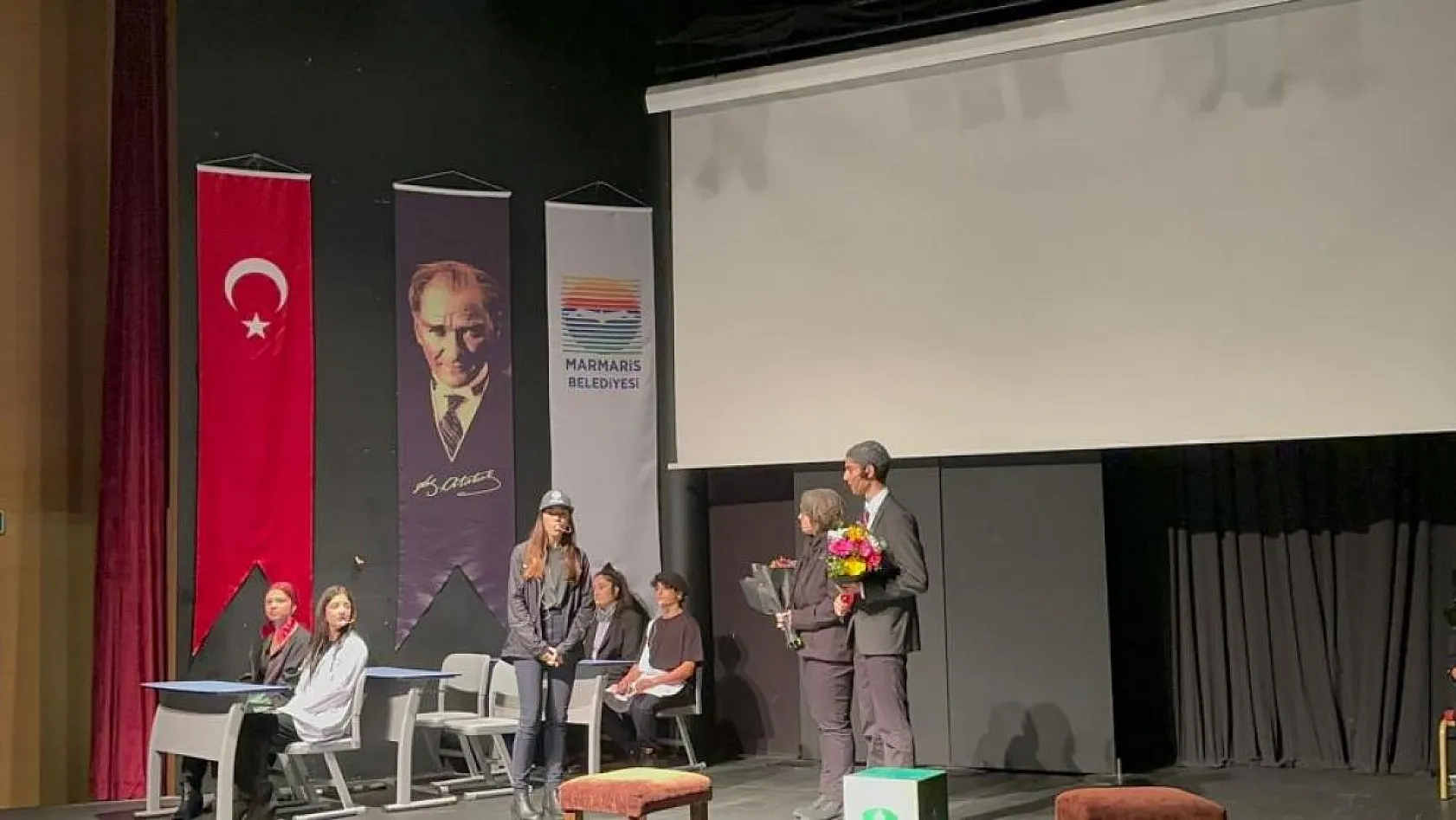Marmaris'te öğretmenler unutulmadı