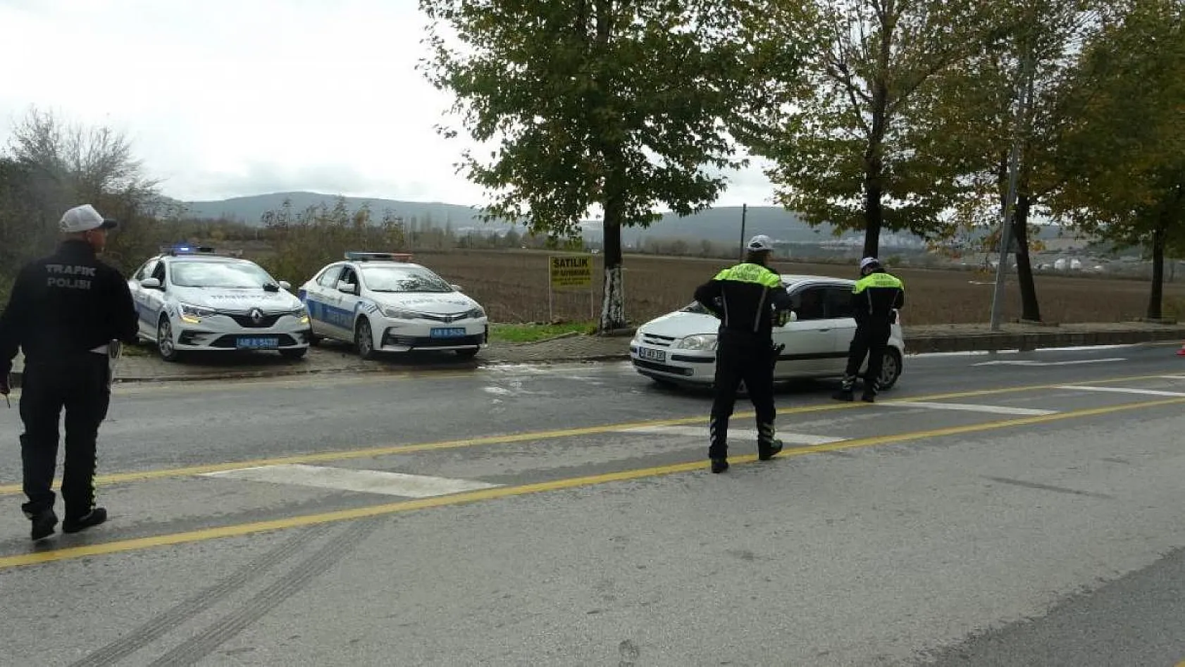 Menteşe'de radar uygulaması yapıldı