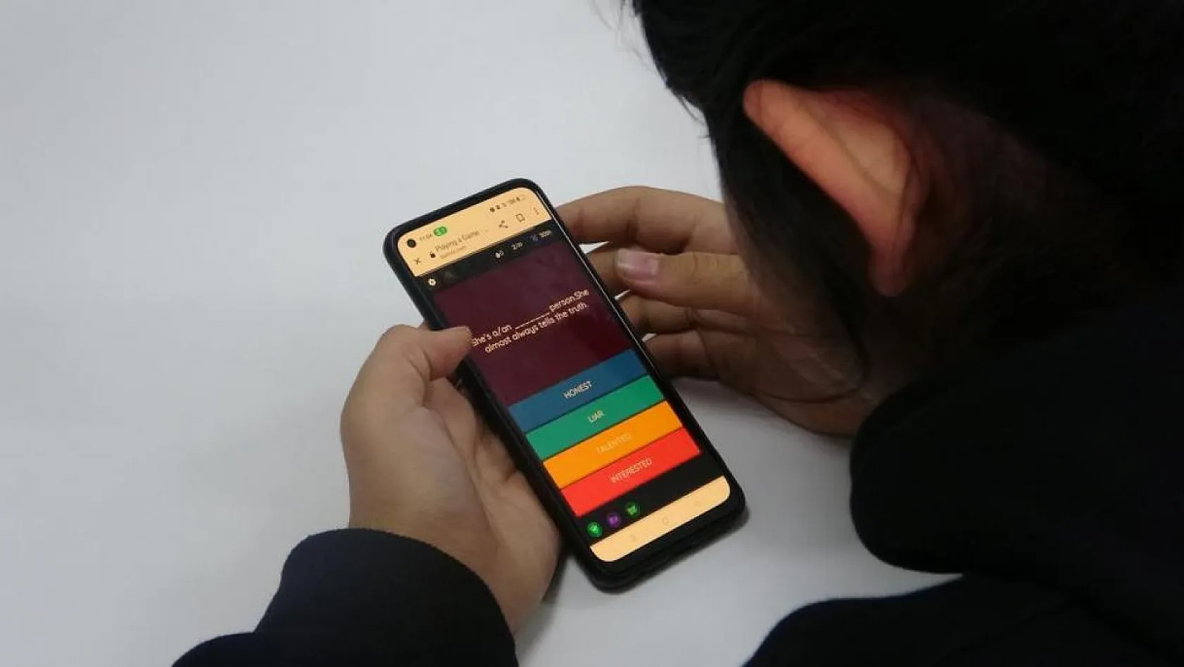 Teknolojiyi kullanarak hem öğreniyorlar, hem eğleniyorlar