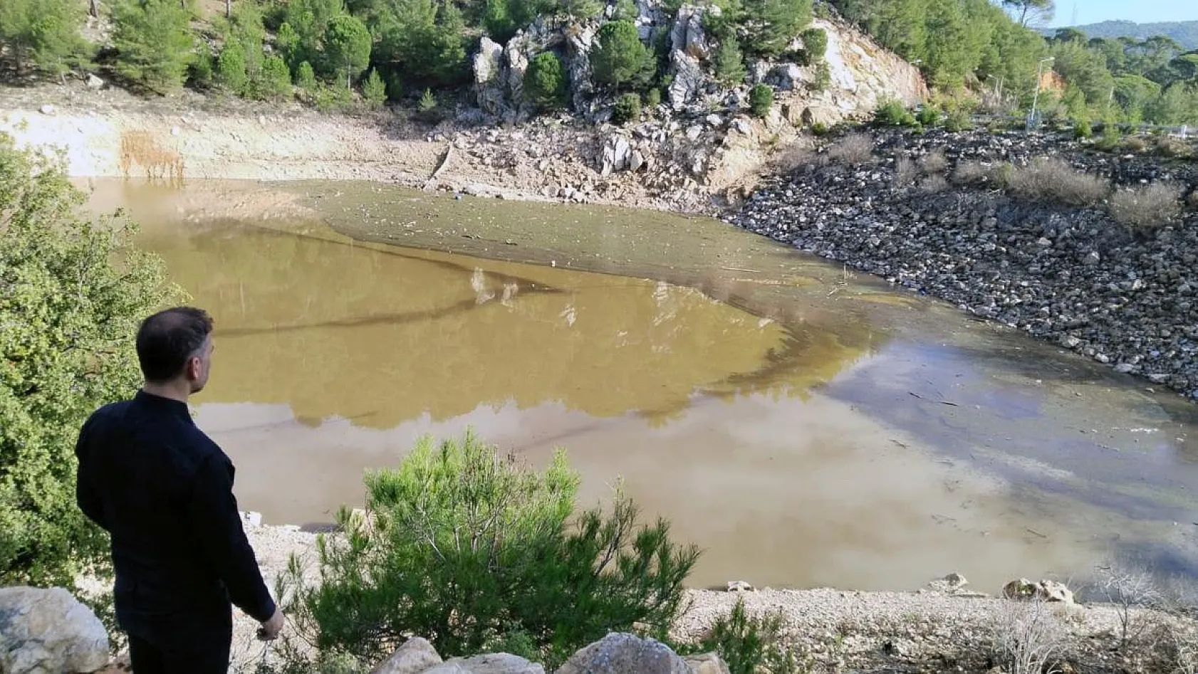 Geyik Barajı kirlilik tehdidi ile karşı karşıya