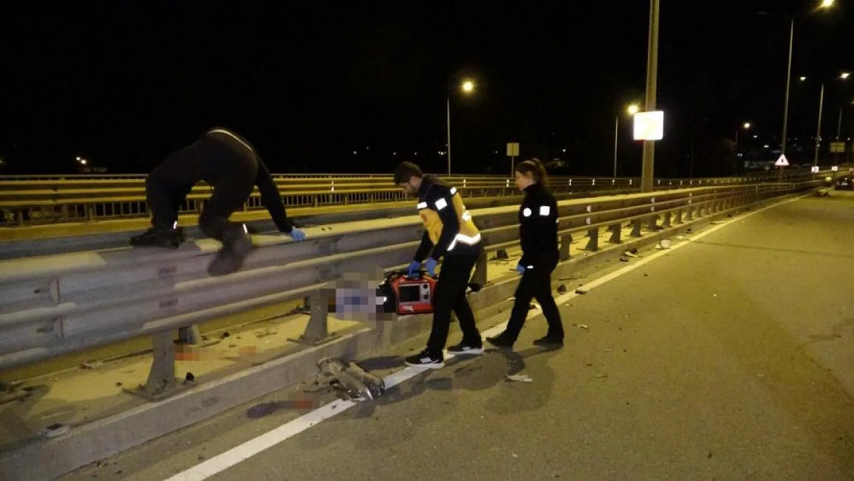 Arkadan çarptığı motosiklet sürücüsünü hayattan kopardı, 1 ölü