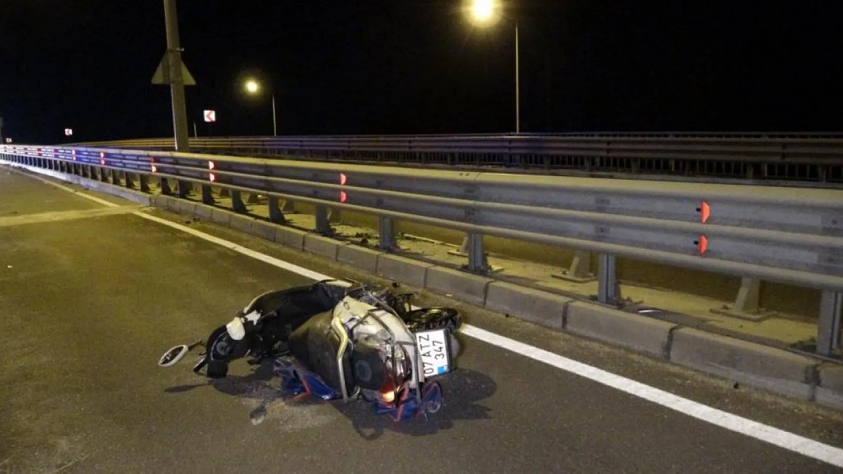 Arkadan çarptığı motosiklet sürücüsünü hayattan kopardı, 1 ölü