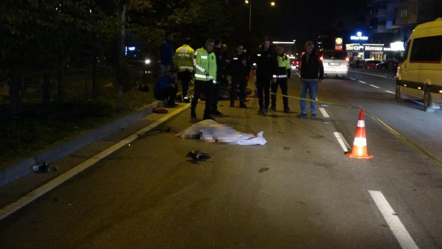 Motosikletin çarptığı 61 yaşındaki kadın öldü