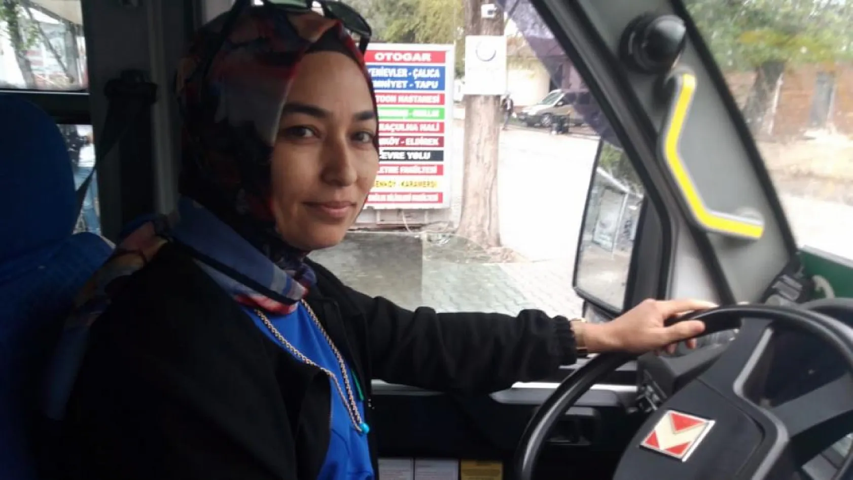 Fethiyeli şoför Nihal abla yollarda fırtına gibi