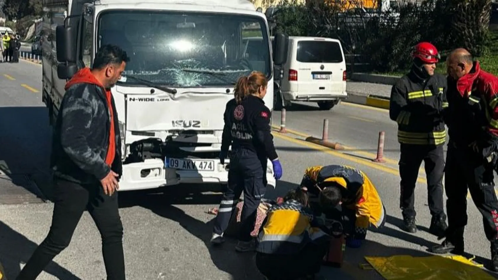 Kamyonetin çarptığı yaşlı kadın kazada can verdi