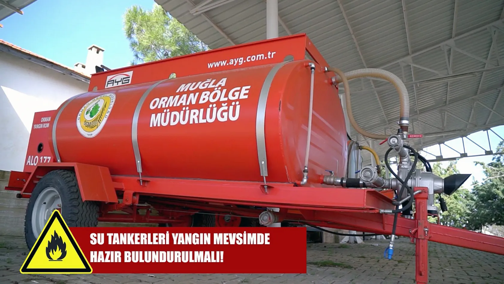 Muğla Orman Bölge Müdürlüğünden Kırsal Mahallelere Yangın Uyarısı