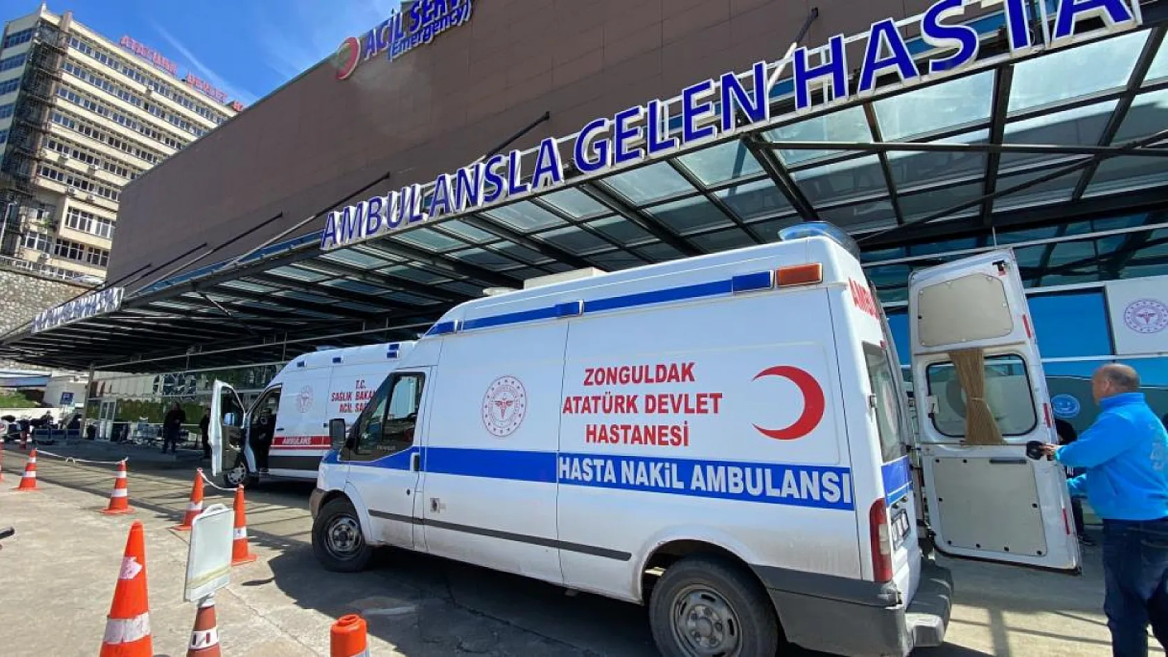 Özel maden ocağında göçük 1 ölü, 1 yaralı