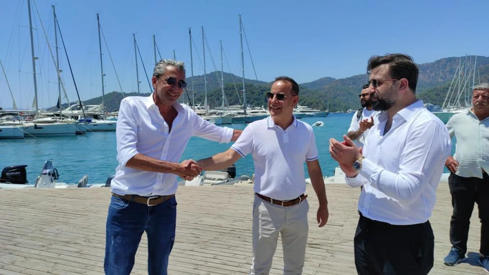 Göcek'te tekne bağlama fiyat sorunu çözüldü