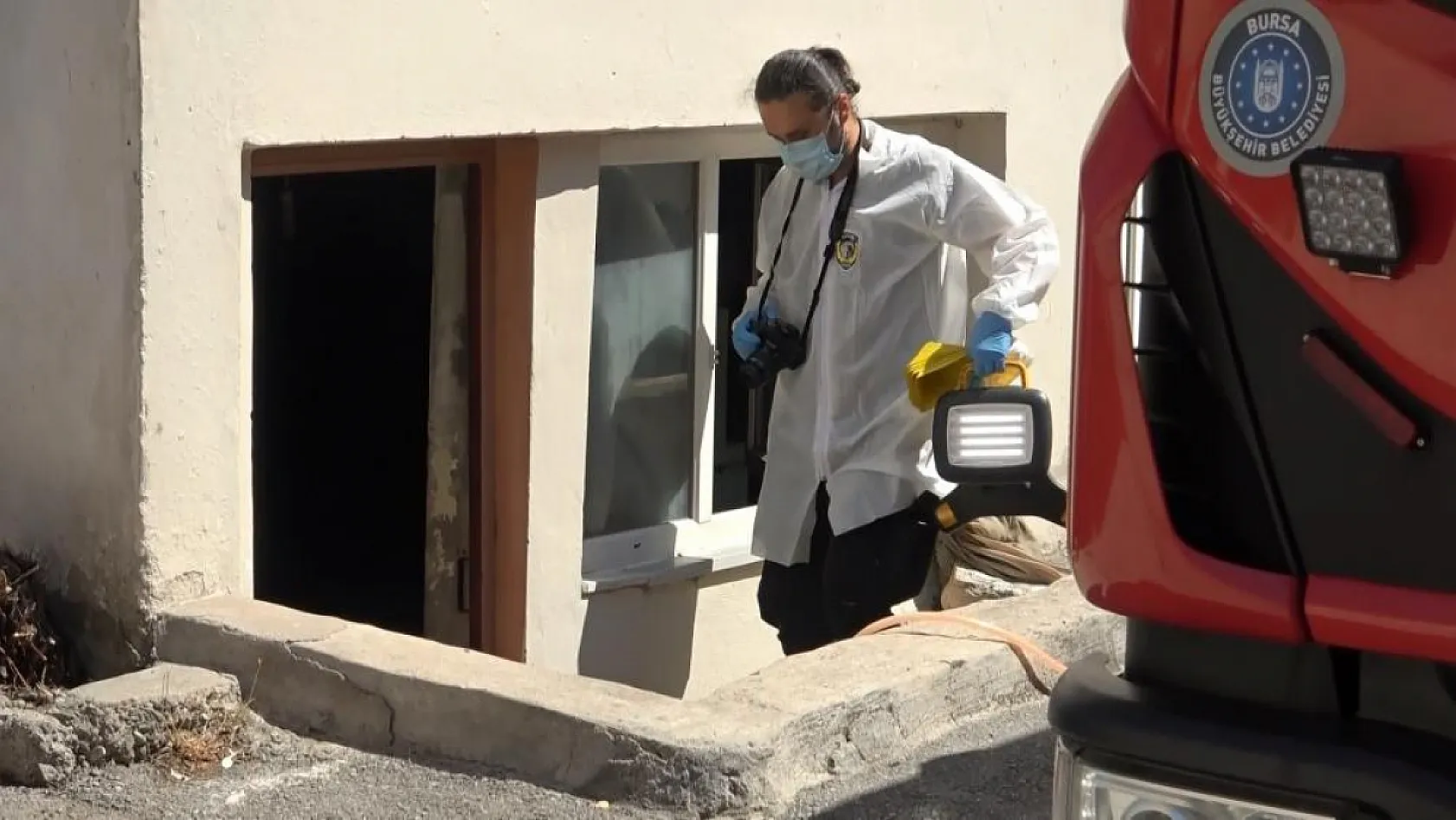 Yangın Süsü Verilen Cinayet Antalya'dan Gelen Öğrenci Yaşlı Adamı Öldürdü