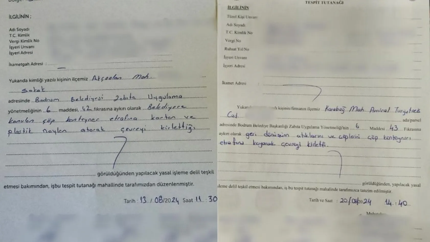 Uyarılara uymayan işletmelere ceza kesiliyor