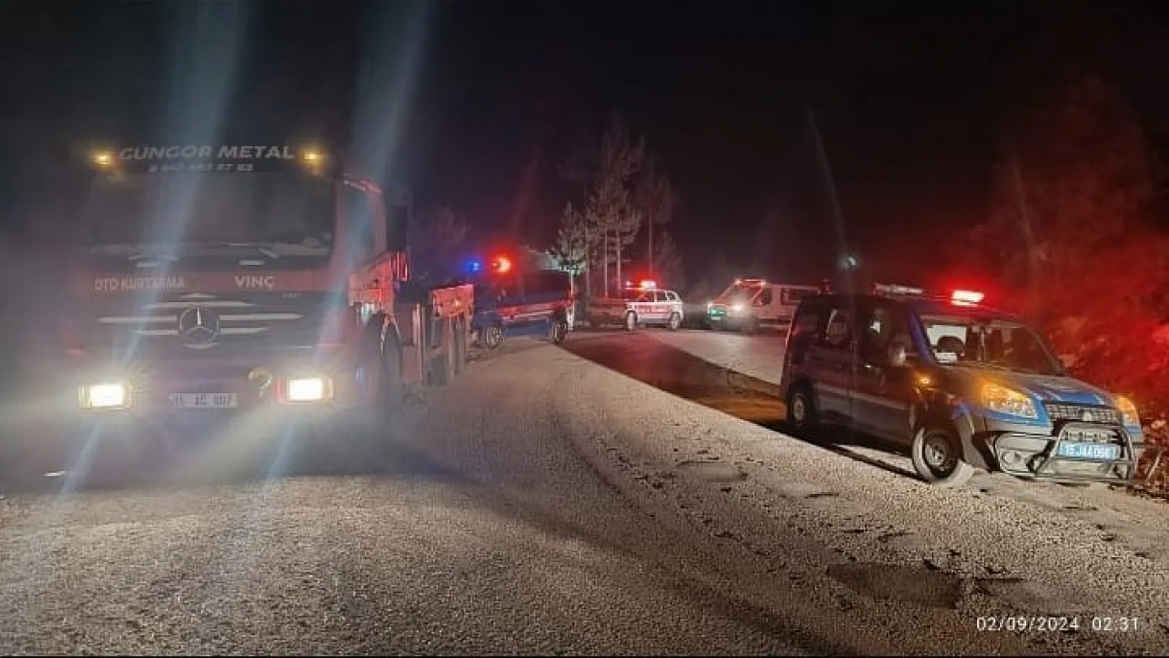 Otomobil şarampole düştü: 1 ölü, 3 yaralı