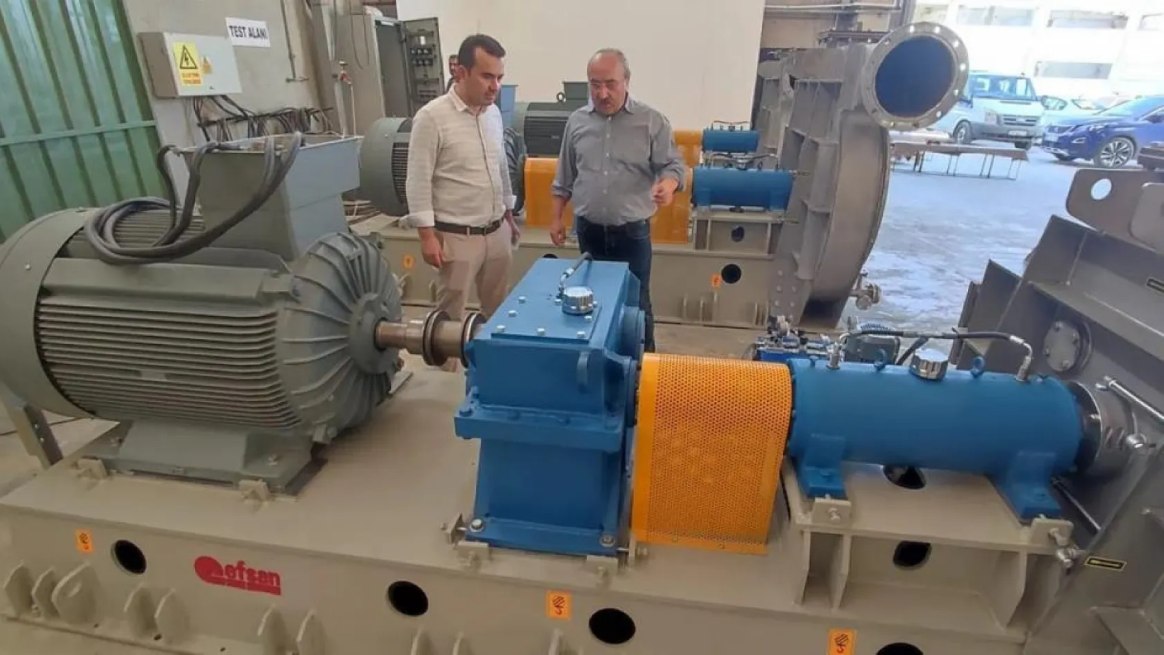 Türkiye'de ilk kez imal edilen ileri teknoloji vantilatörlerle tuz üretilecek