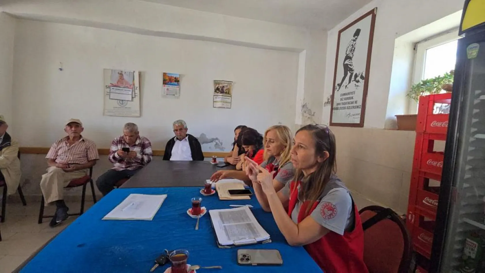 Fethiye'de çiftçiler bilgilendirildi