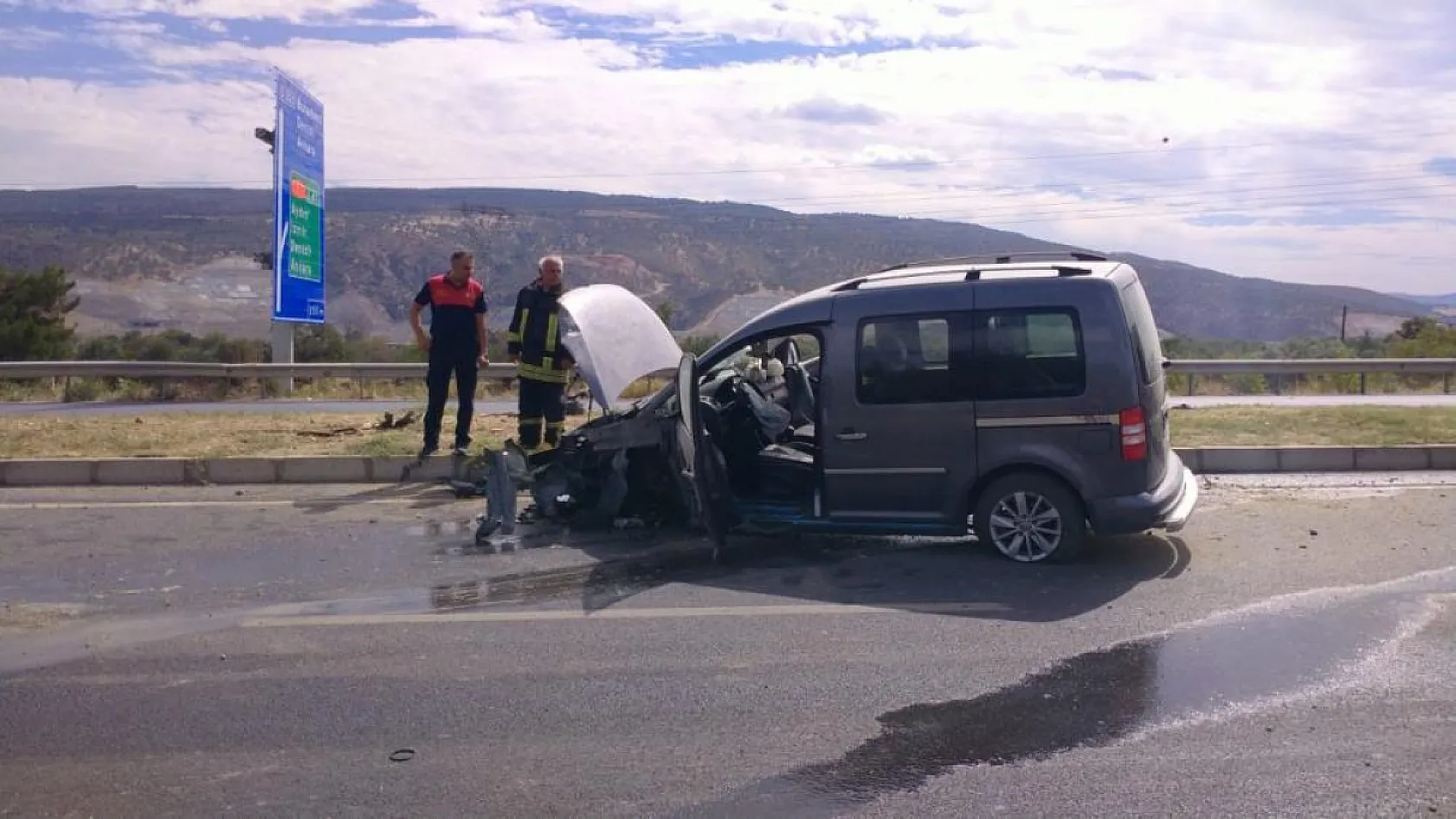 Feci trafik kazası: 2 yaralı