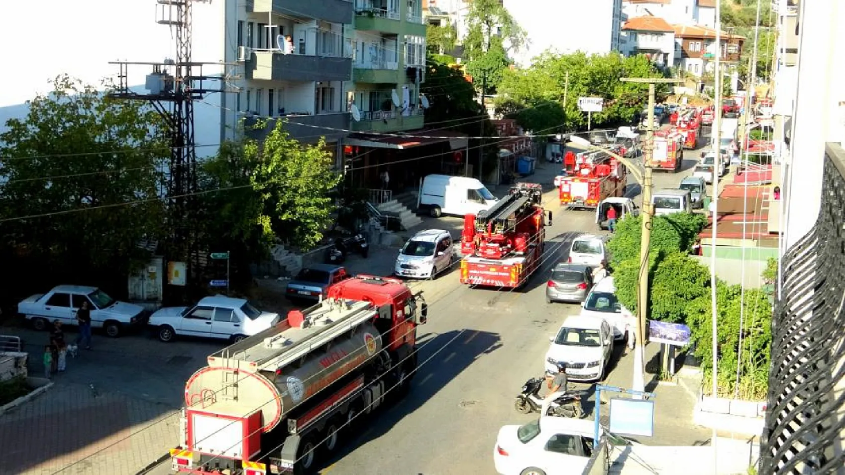Nefes Kesen Tatbikatla Muğla İtfaiyesi Hazırlıklarını Gösterdi