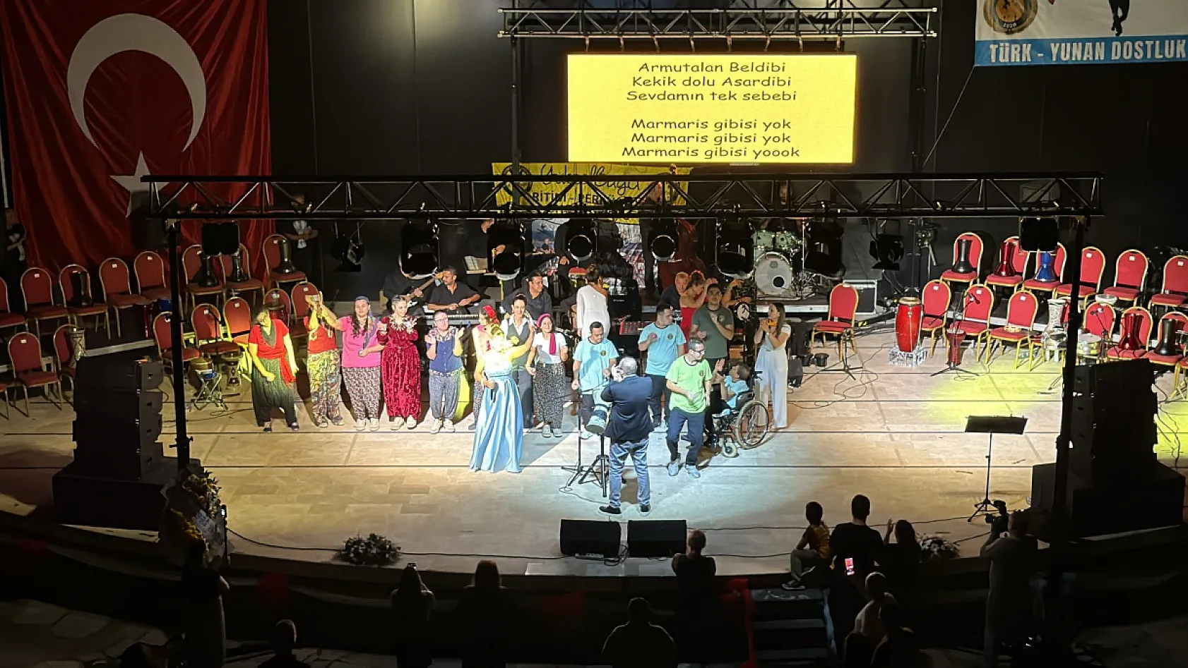 Marmaris'in özel çocuklarından özel konser