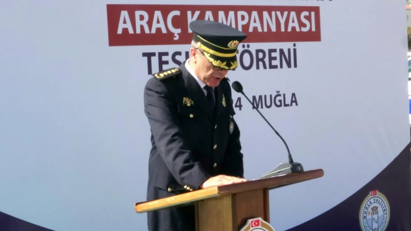 Muğla'da Güvenlik Güçlerine 114 yeni araç teslim edildi