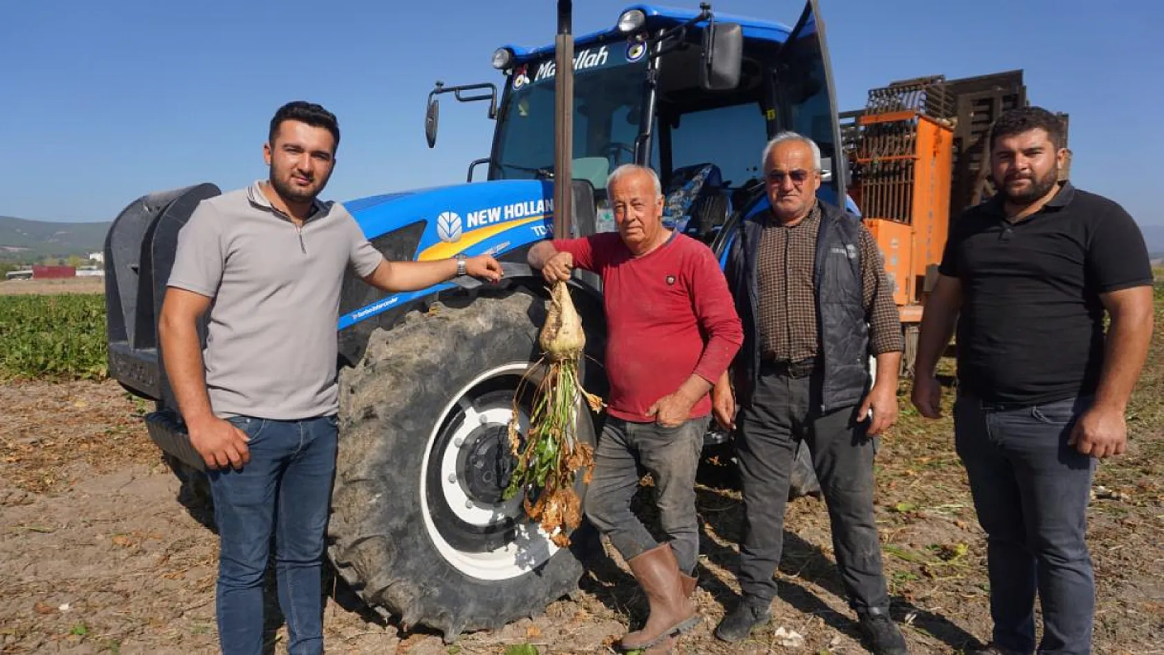 Şeker pancarı hasadında yüksek rekolte beklentisi