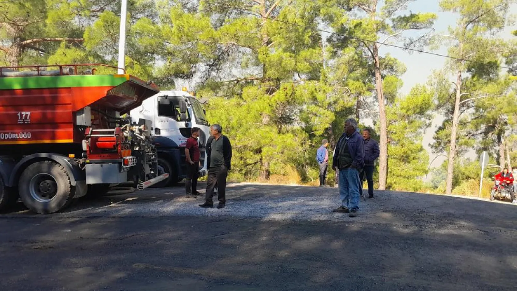 Dalaman'da 85 hane tahliye edildi