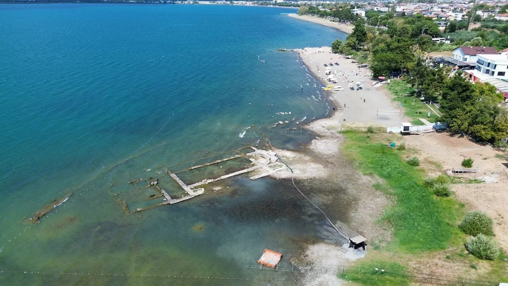 İznik Gölü Kuraklıkla Mücadele Ediyor