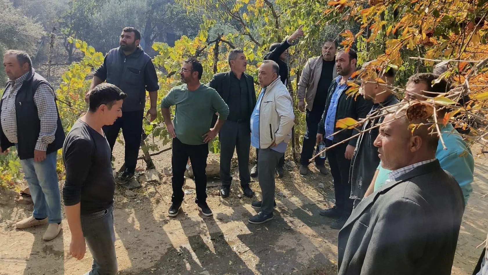 Yağmur duasını yarıda bırakarak alevlere müdahale ettiler