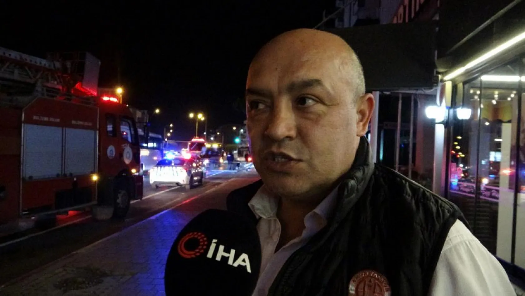 Ortalığı savaş alanına çevirdi, kazadan burnu bile kanamadan çıktı