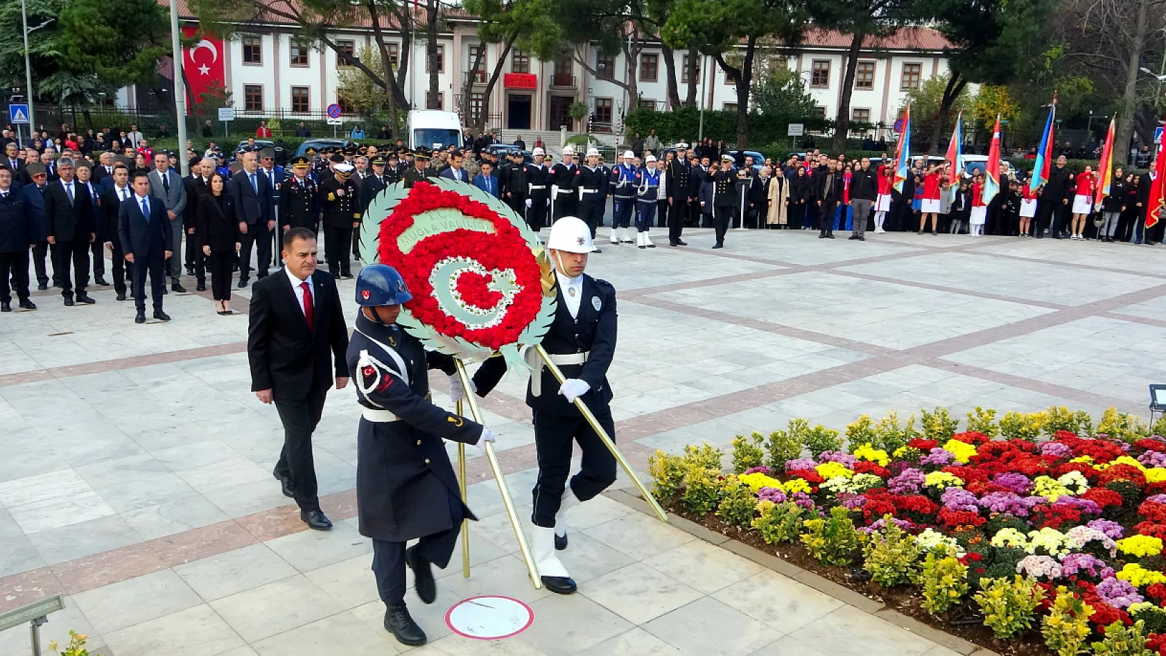 Gazi Mustafa Kemal Atatürk, Vefatının 86'ıncı yılında Muğla'da anıldı