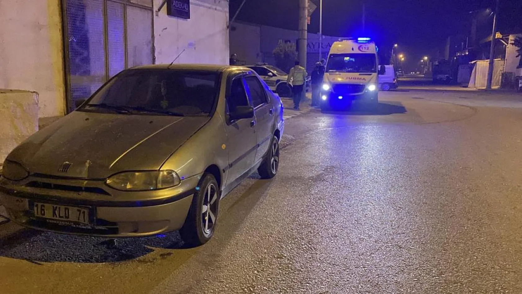 Direksiyon başında epilepsi geçiren sürücü kaza yaptı