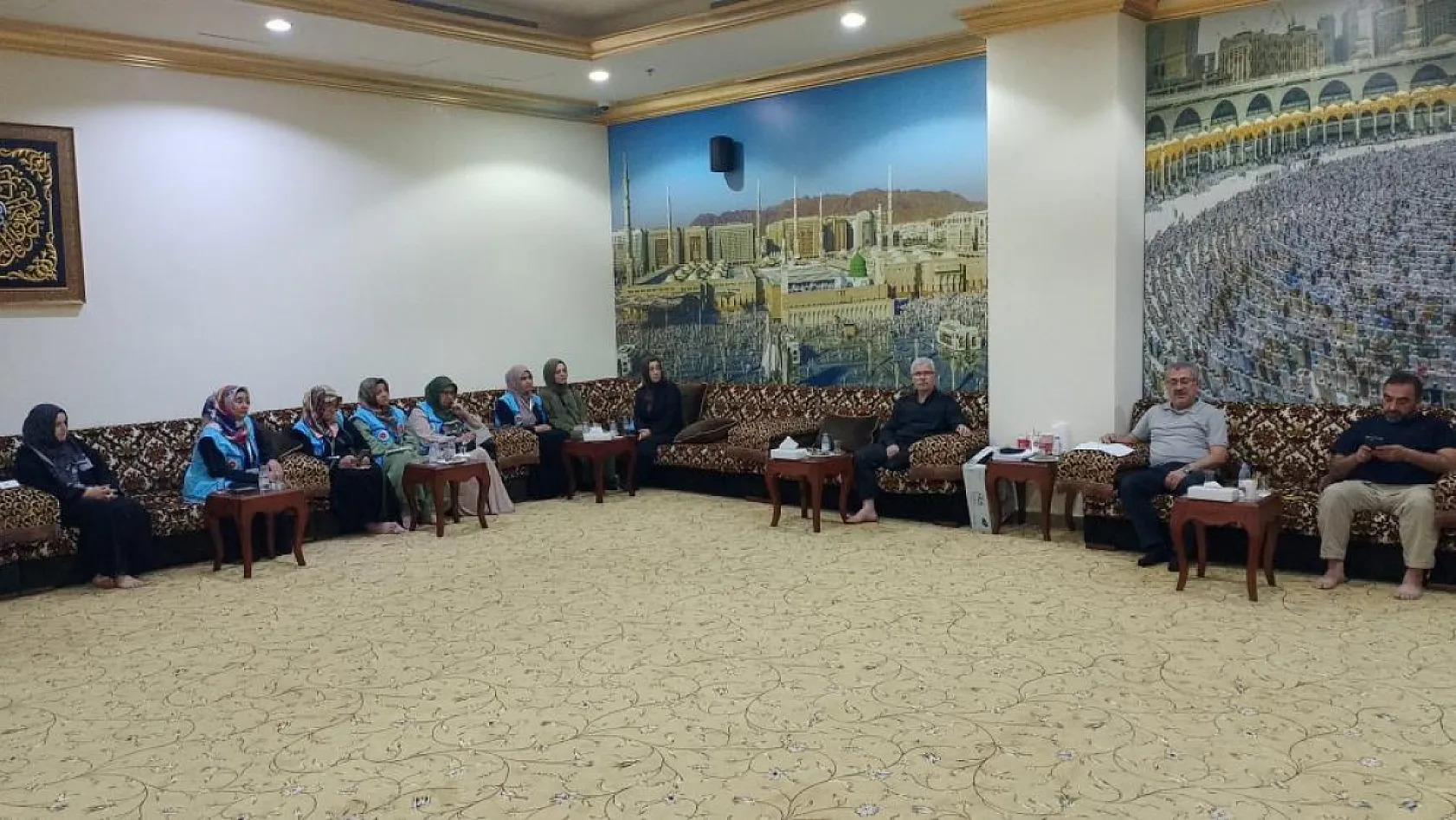 Muğla'dan yola çıkan Umre kafilesi Mekke'ye ulaştı