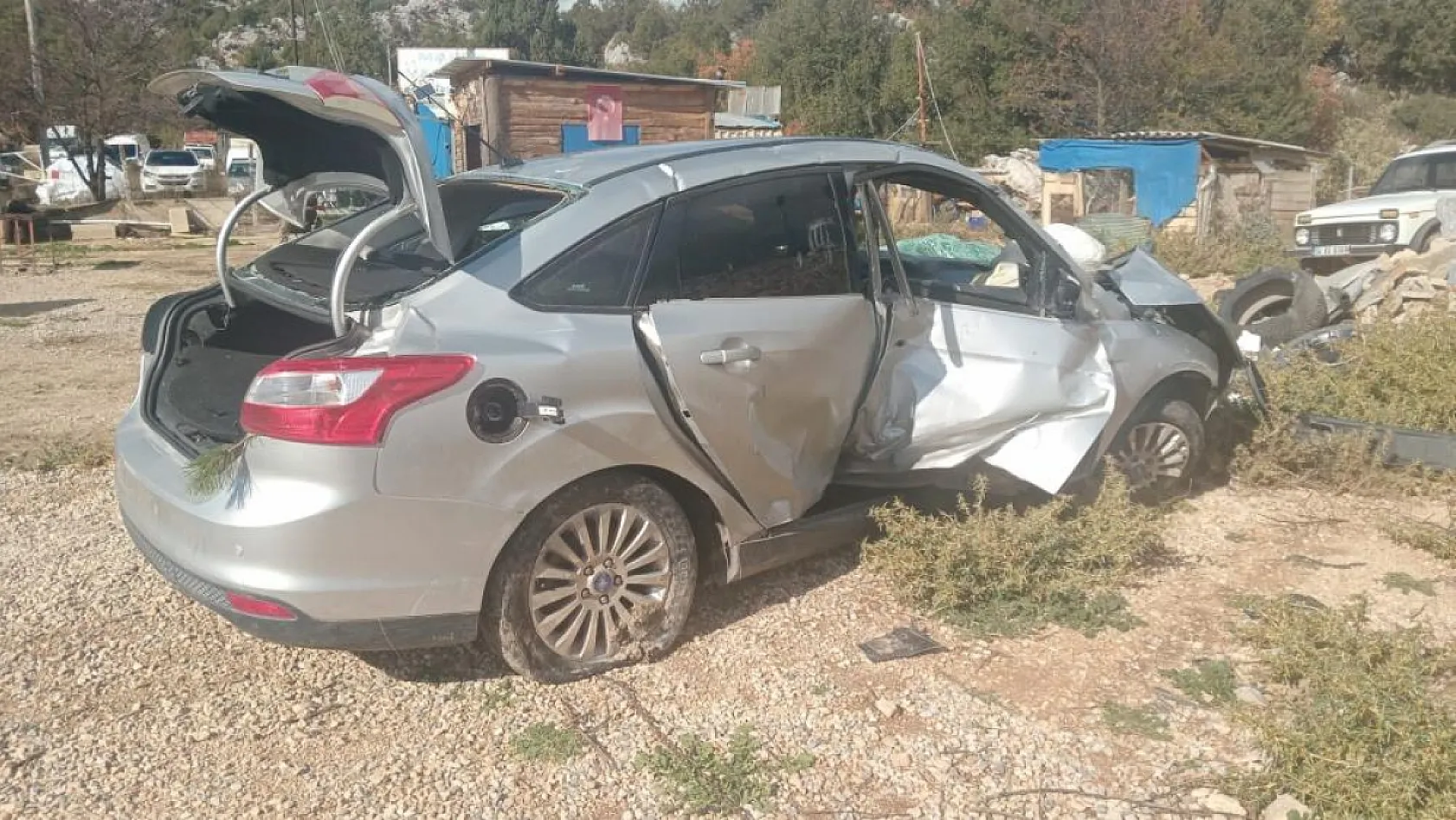 Feci trafik kazası: 1 ölü, 1 yaralı