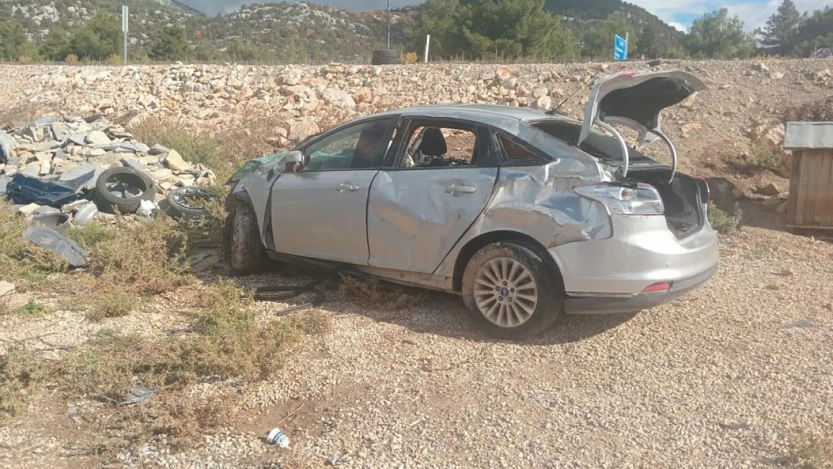 Feci trafik kazası: 1 ölü, 1 yaralı