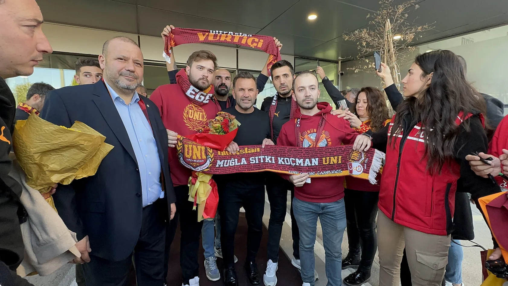 Galatasaray'a Bodrum'da coşkulu karşılama