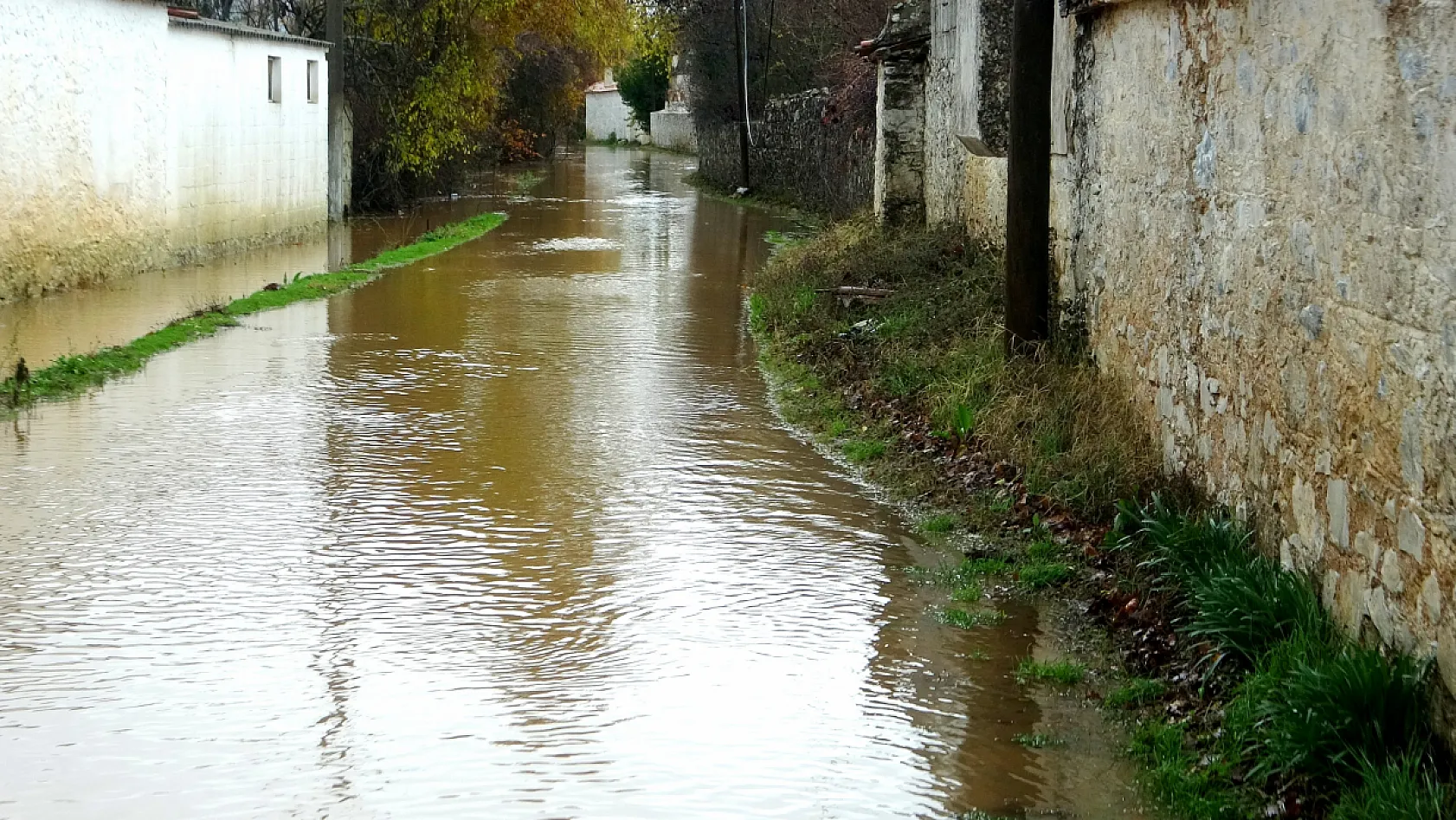 Muğla'da yoğun yağış su baskınlarına sebep oldu