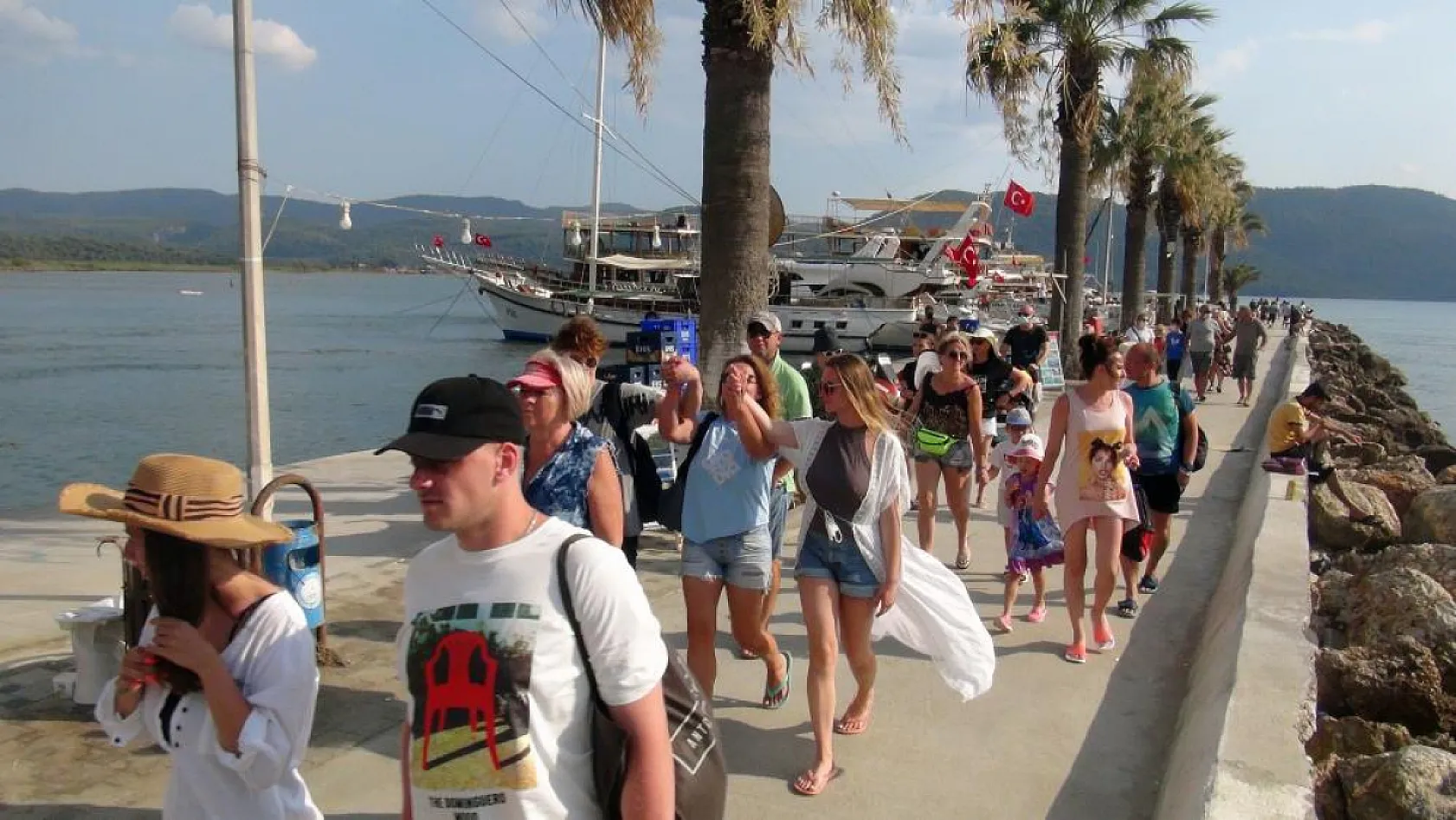 Muğla'da tüm zamanların yabancı turist rekoru 11 ayda kırıldı