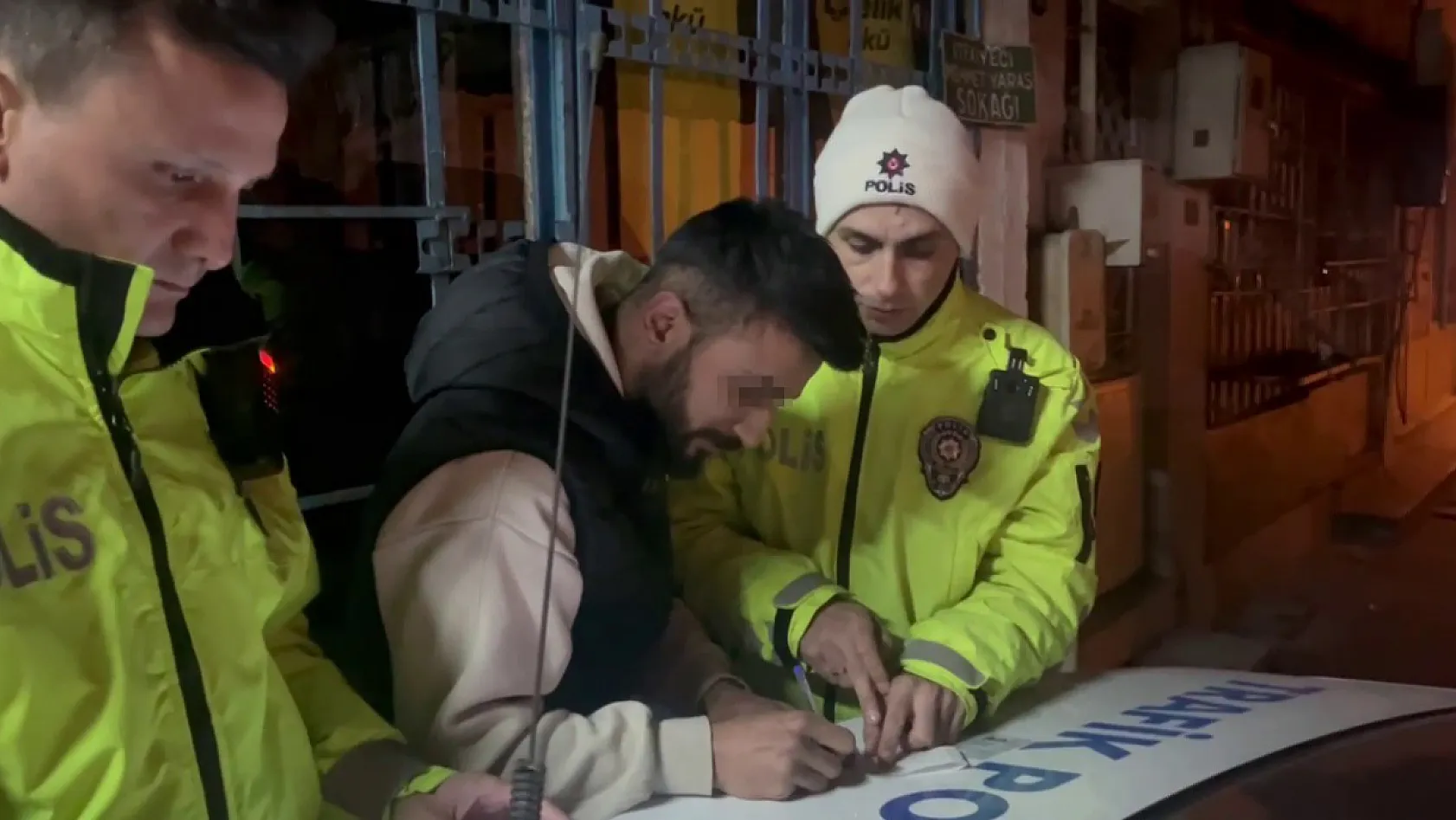 'Hayatım bitti' deyip böyle kaçtı