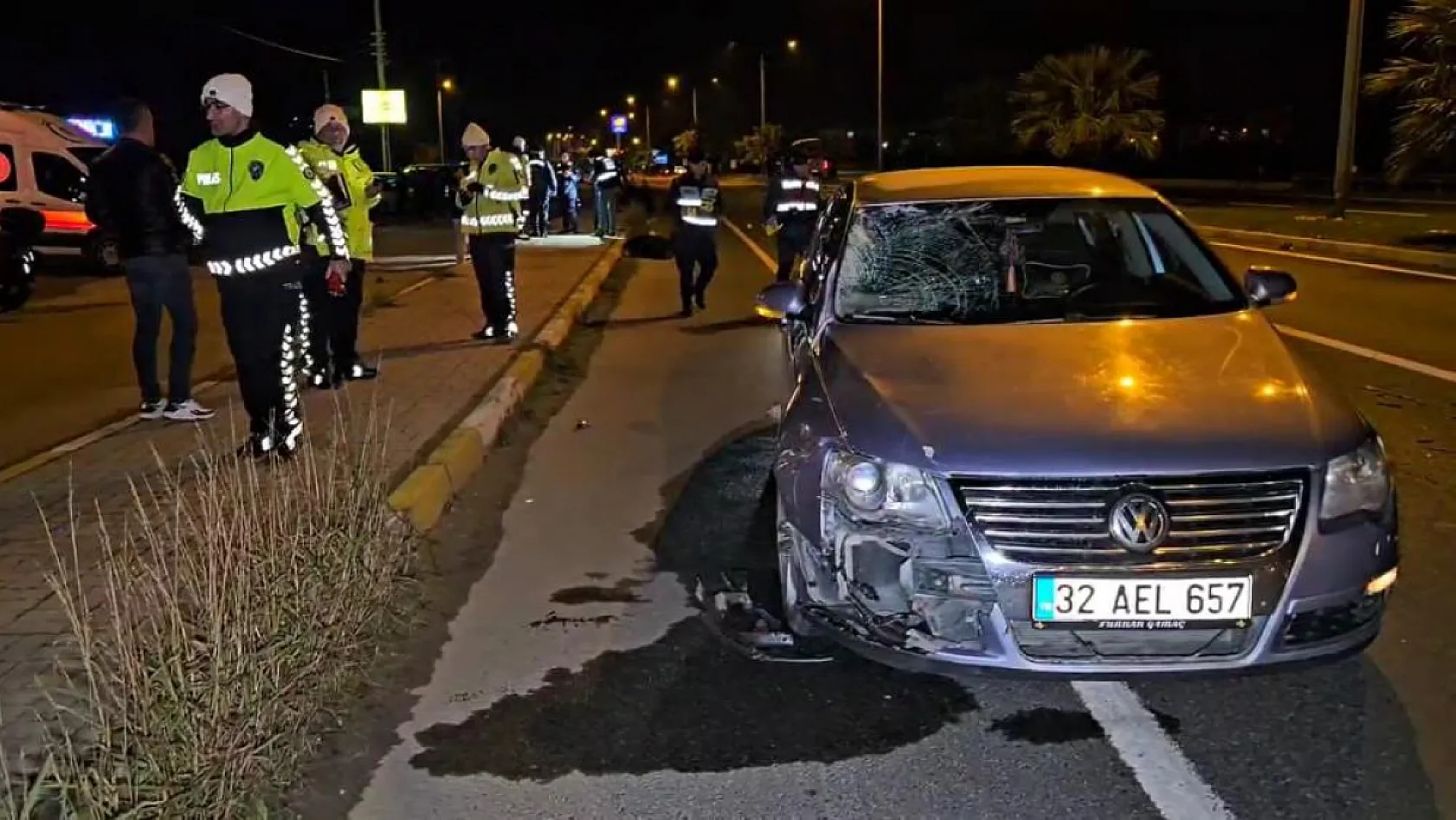 Feci kaza: Kardeşini korumak isteyen ağabey, otomobilin çarpmasıyla hayatını kaybetti