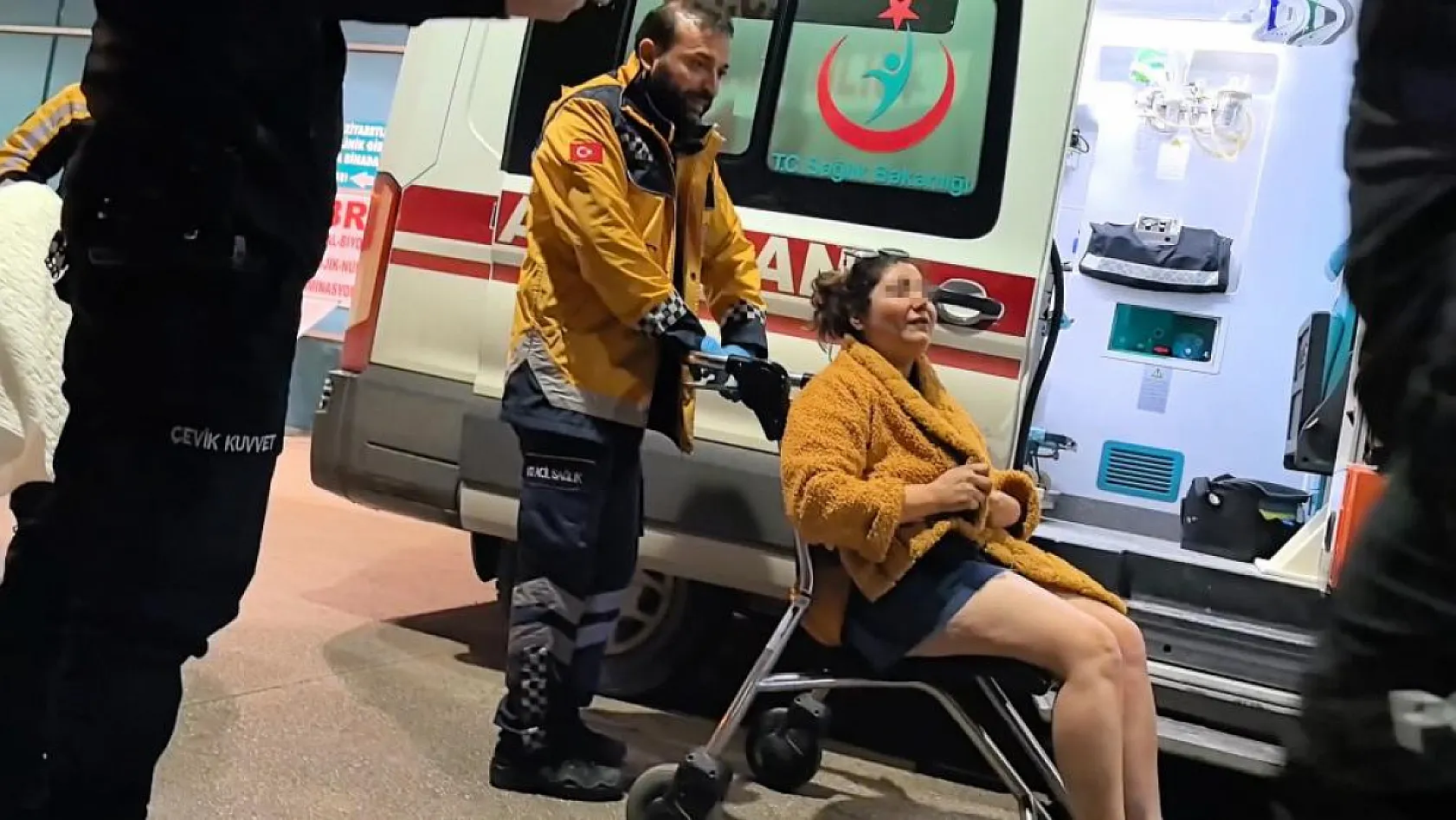 Alkollü sürücü polise zor anlar yaşattı