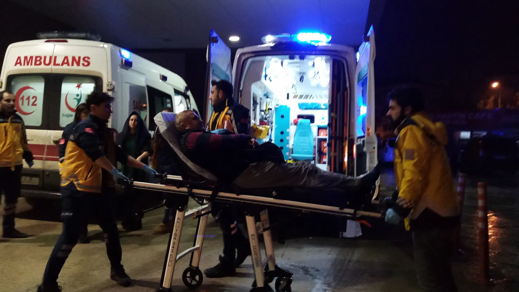 Dünürler arasında silahlı kavga: 1 yaralı