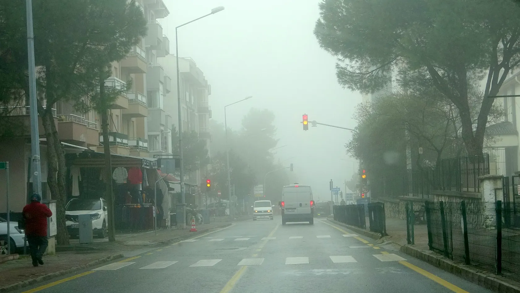 Muğla'da sis etkili oldu