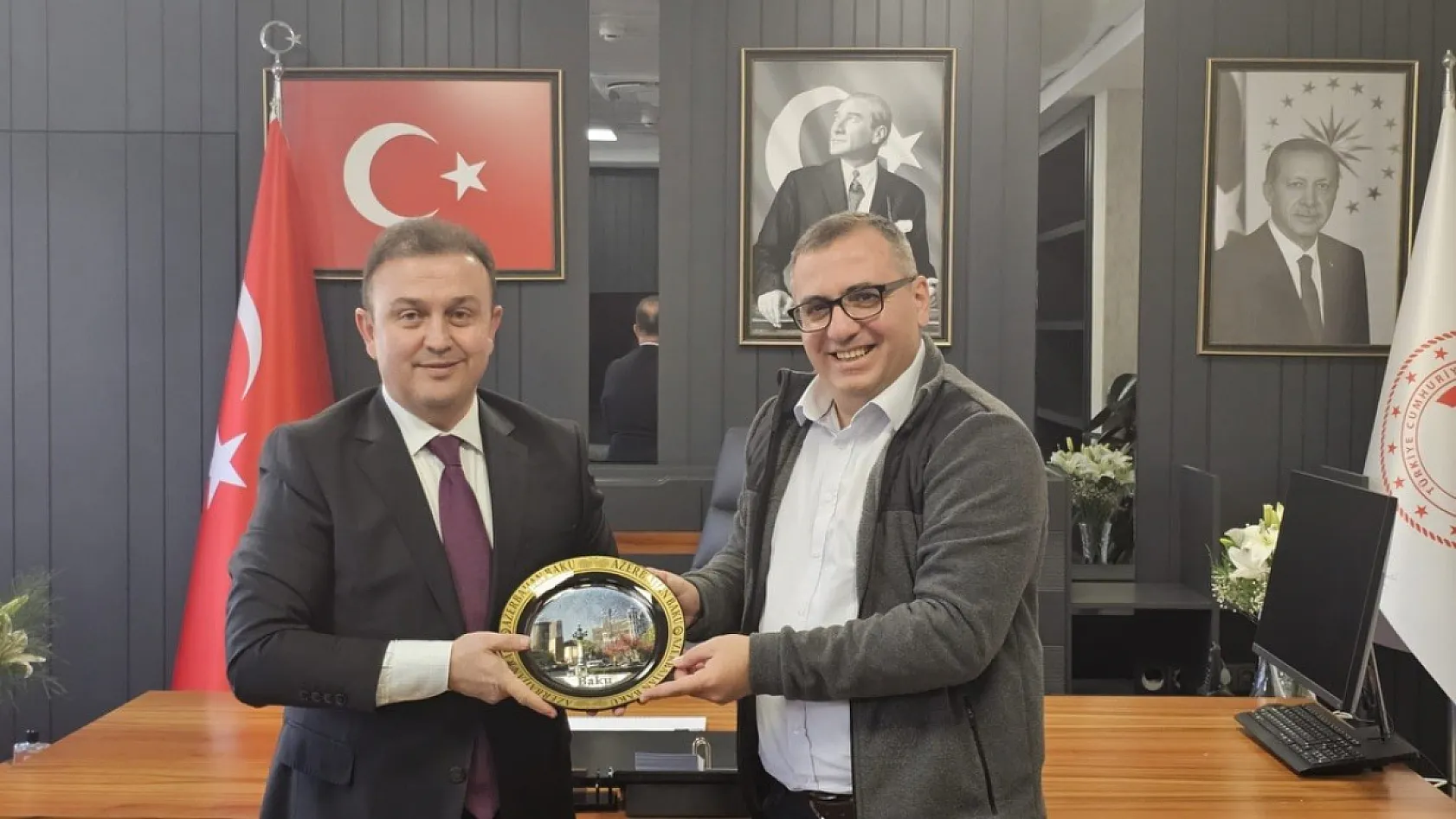 Azerbaycan Tarım Bakanlığı heyeti Muğla'da su ürünleri tesislerini inceledi