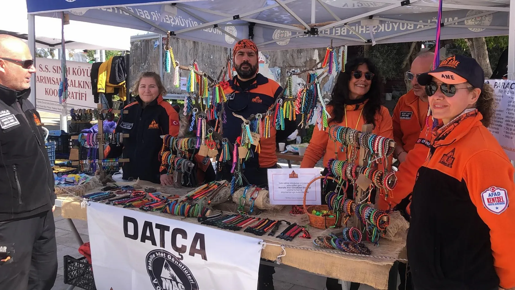 Datça Badem Çiçeği Festivali'nde anlamlı tanıtım