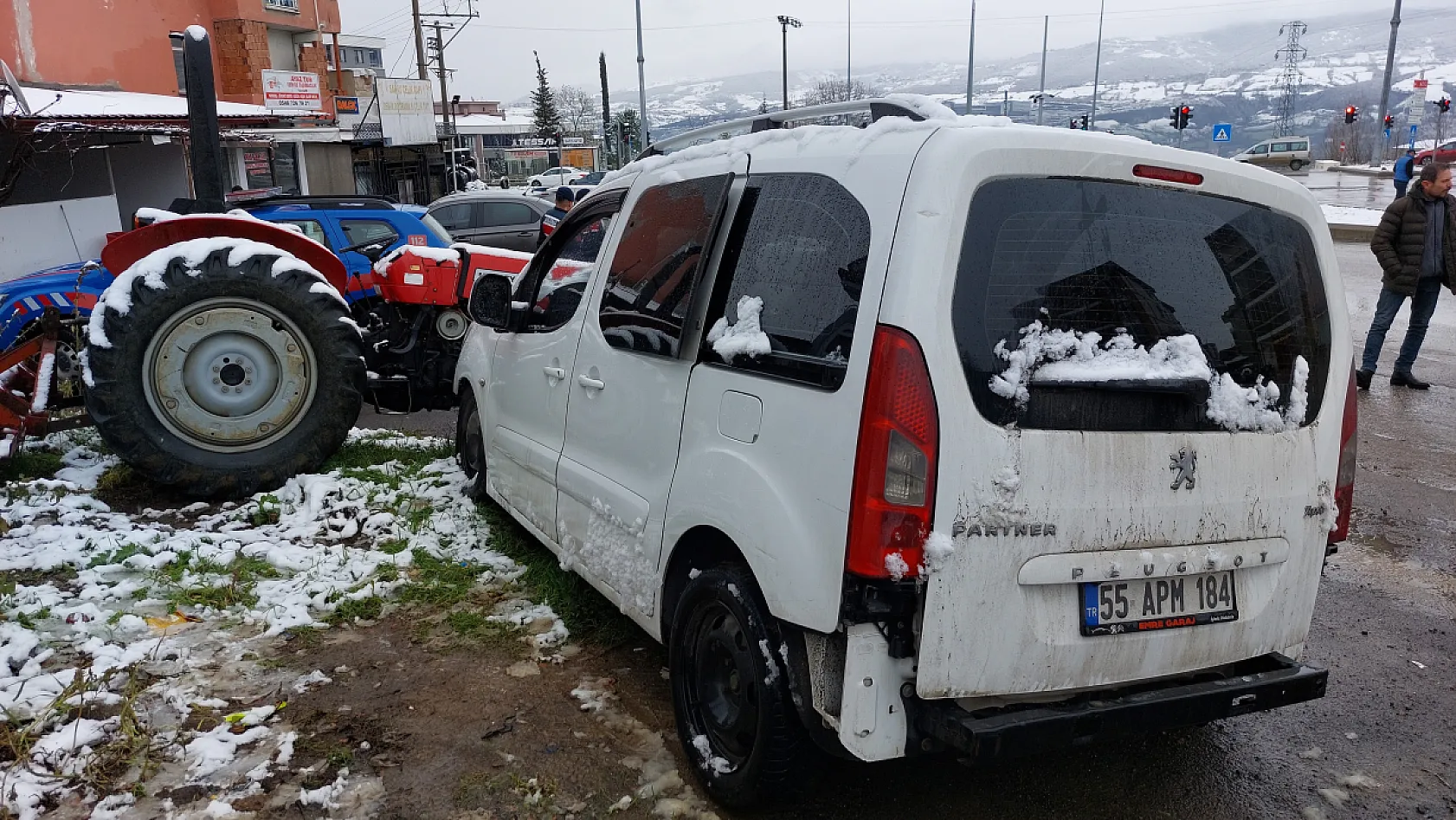 Kazadan 9 saat sonra fark edilerek hastaneye kaldırıldı