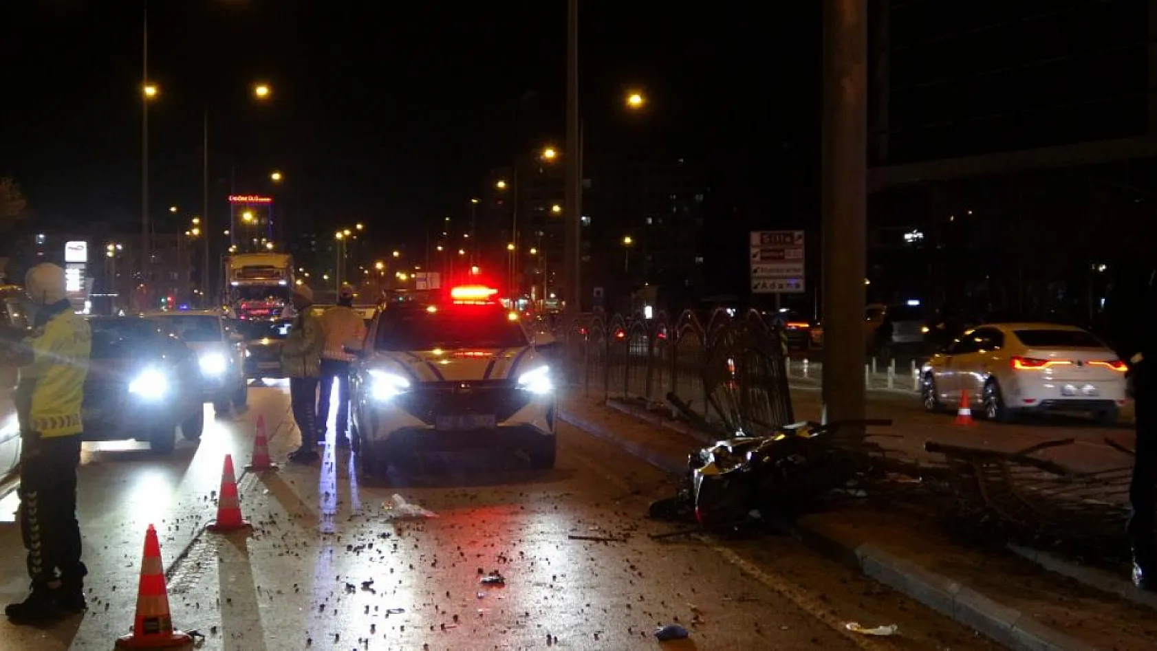 Motosiklet yarışı faciası! 1 ölü, 1 ağır yaralı